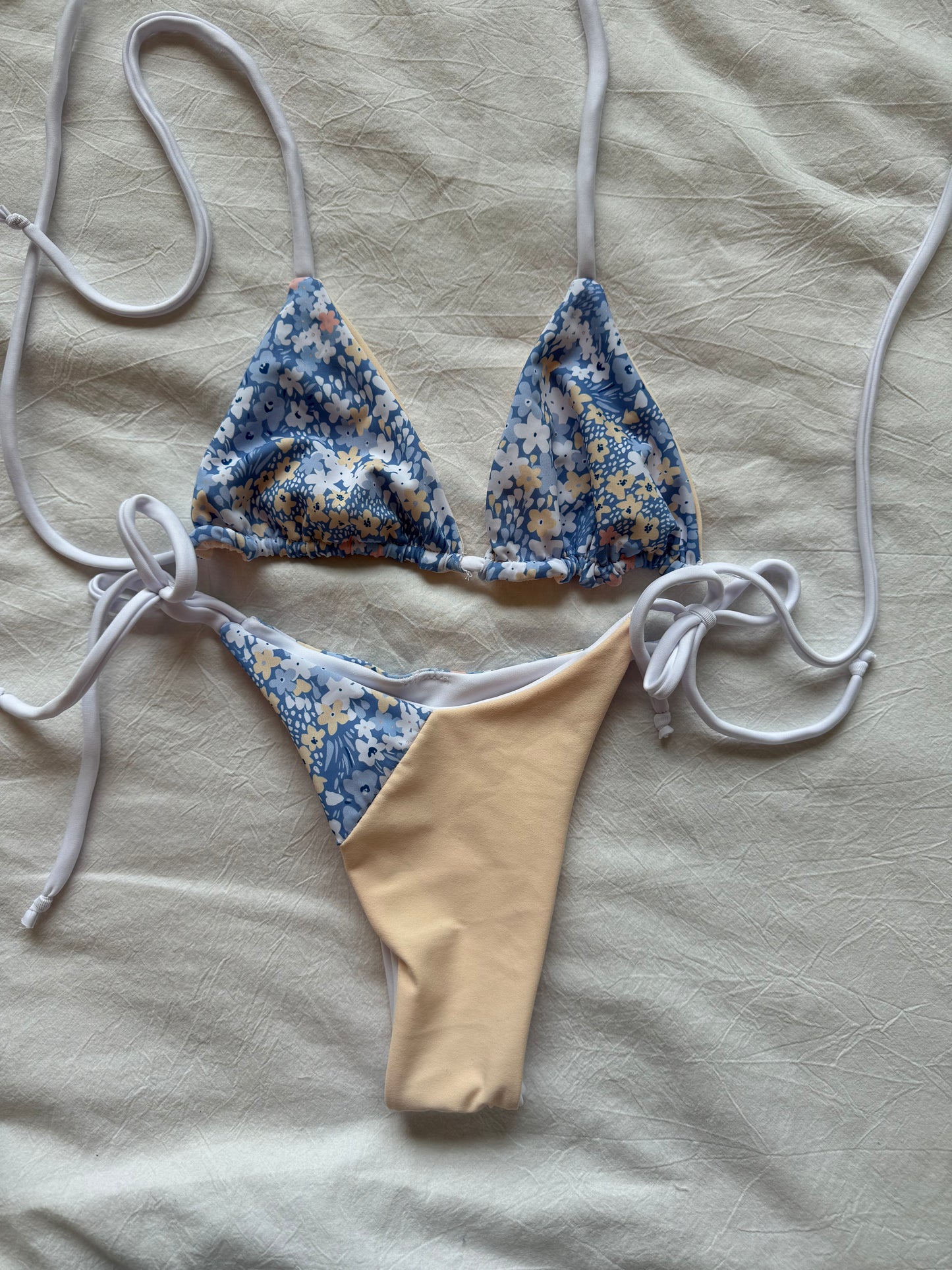 Floral Top/Peachy Pink Set