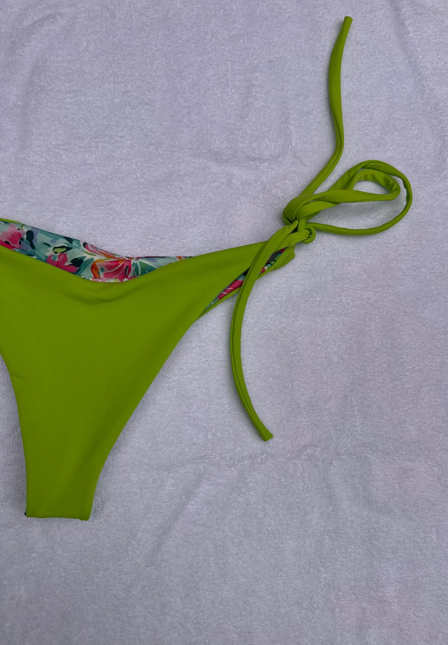 Butterfly and Lime Green Reversible Hendry Bottoms